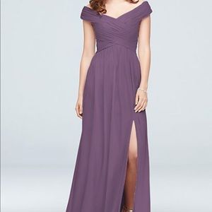 David’s bridal bridesmaid dress